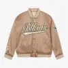 Custom Washed Satin Varsity Jacket RO-1905-26
