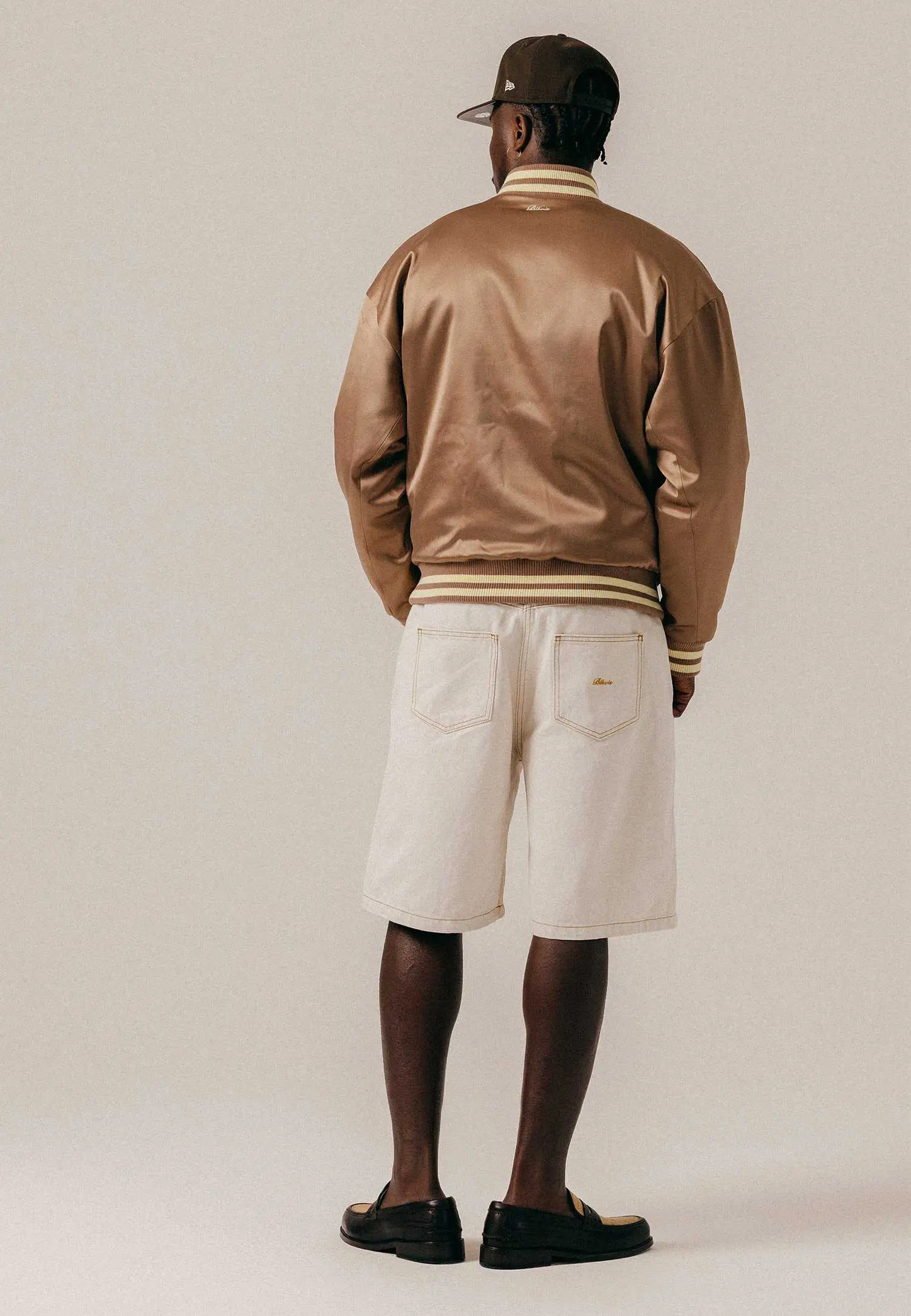 Custom Washed Satin Varsity Jacket RO-1905-26