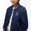 Custom Crest Piped Varsity Jacket Women RO-1911-26