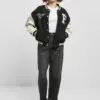 Custom Multi Patch College Varsity Jacket Women RO-1910-26