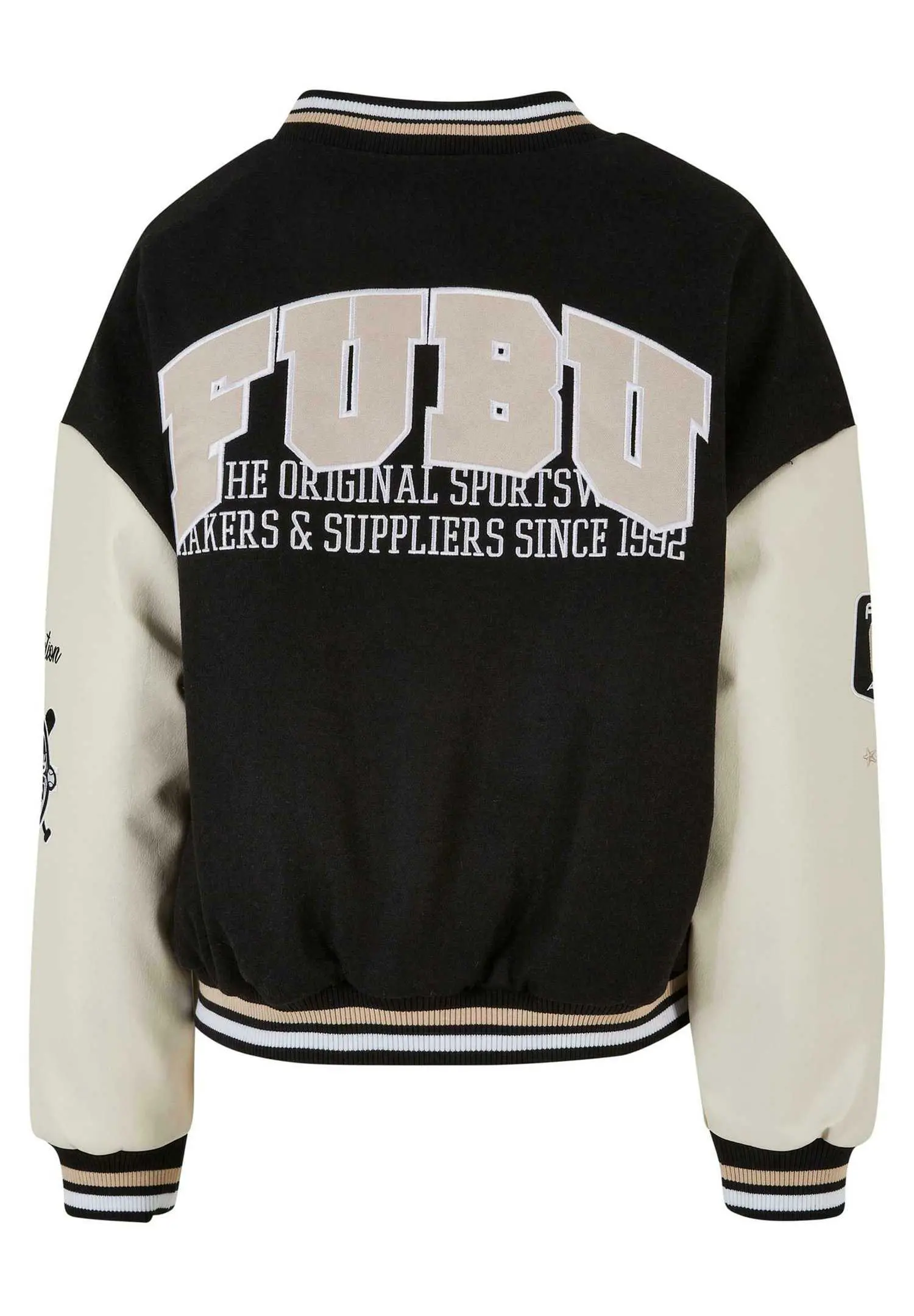 Custom Multi Patch College Varsity Jacket Women RO-1910-26