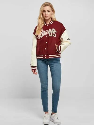 Custom Oversized City Varsity Jacket Women RO-1909-26