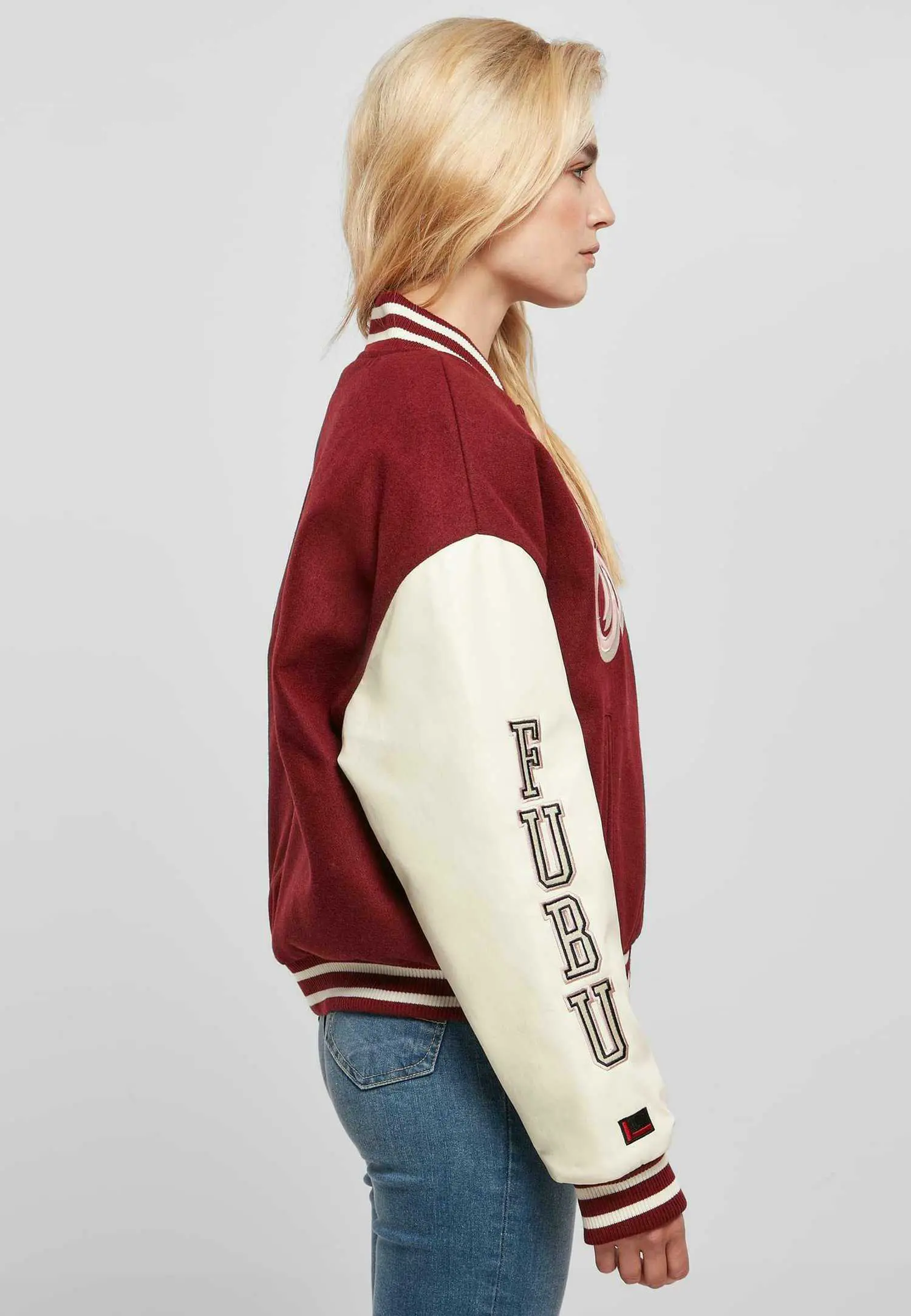 Custom Oversized City Varsity Jacket Women RO-1909-26