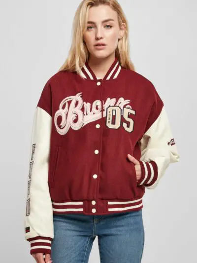 Custom Oversized City Varsity Jacket Women RO-1909-26