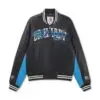 Custom Panther Graphic Faux Leather Varsity Jacket RO-1908-26