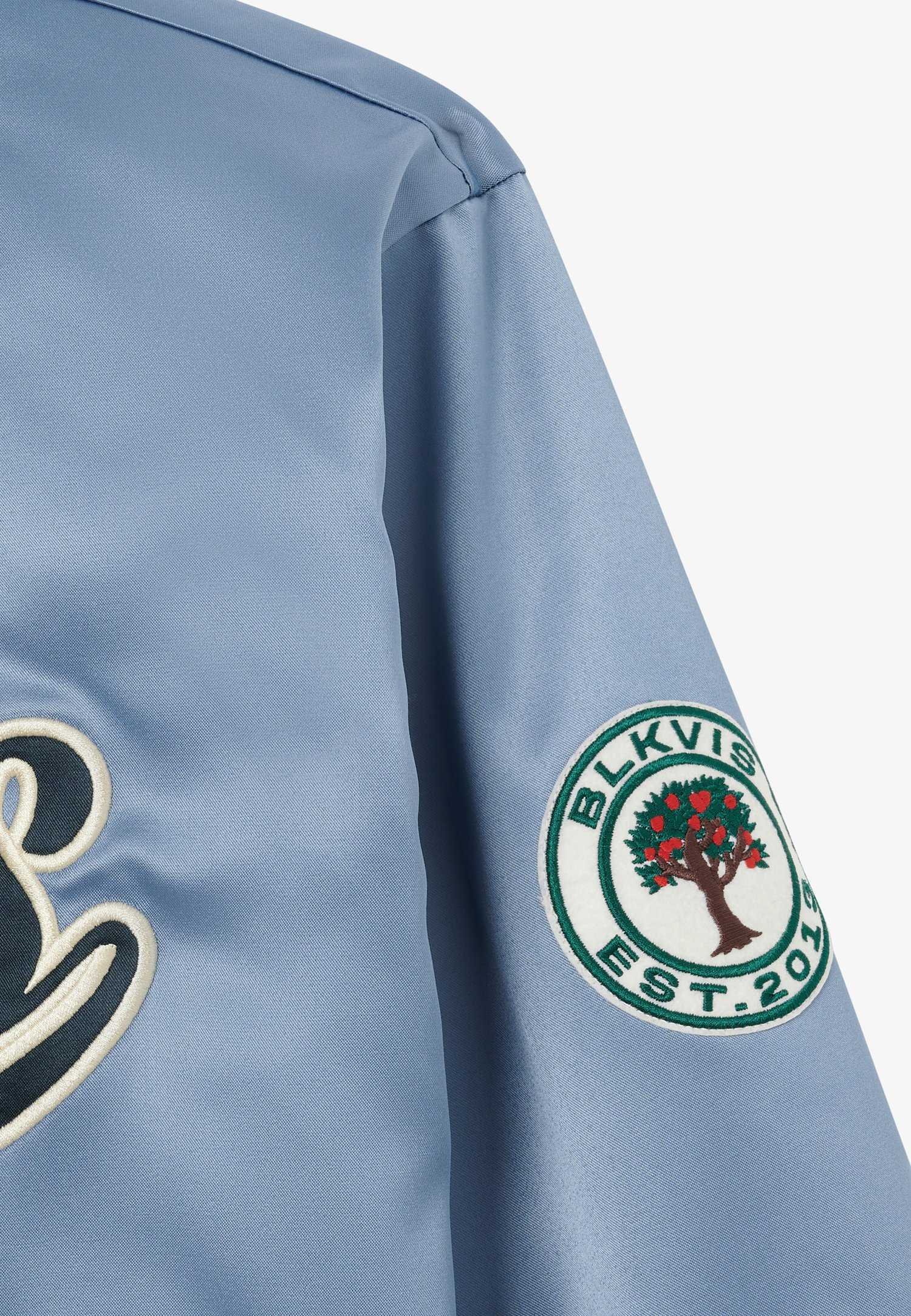 Custom Stonewash Satin Varsity Jacket RO-1906-26