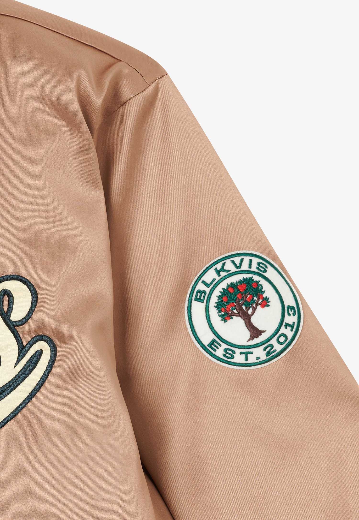 Custom Washed Satin Varsity Jacket RO-1905-26