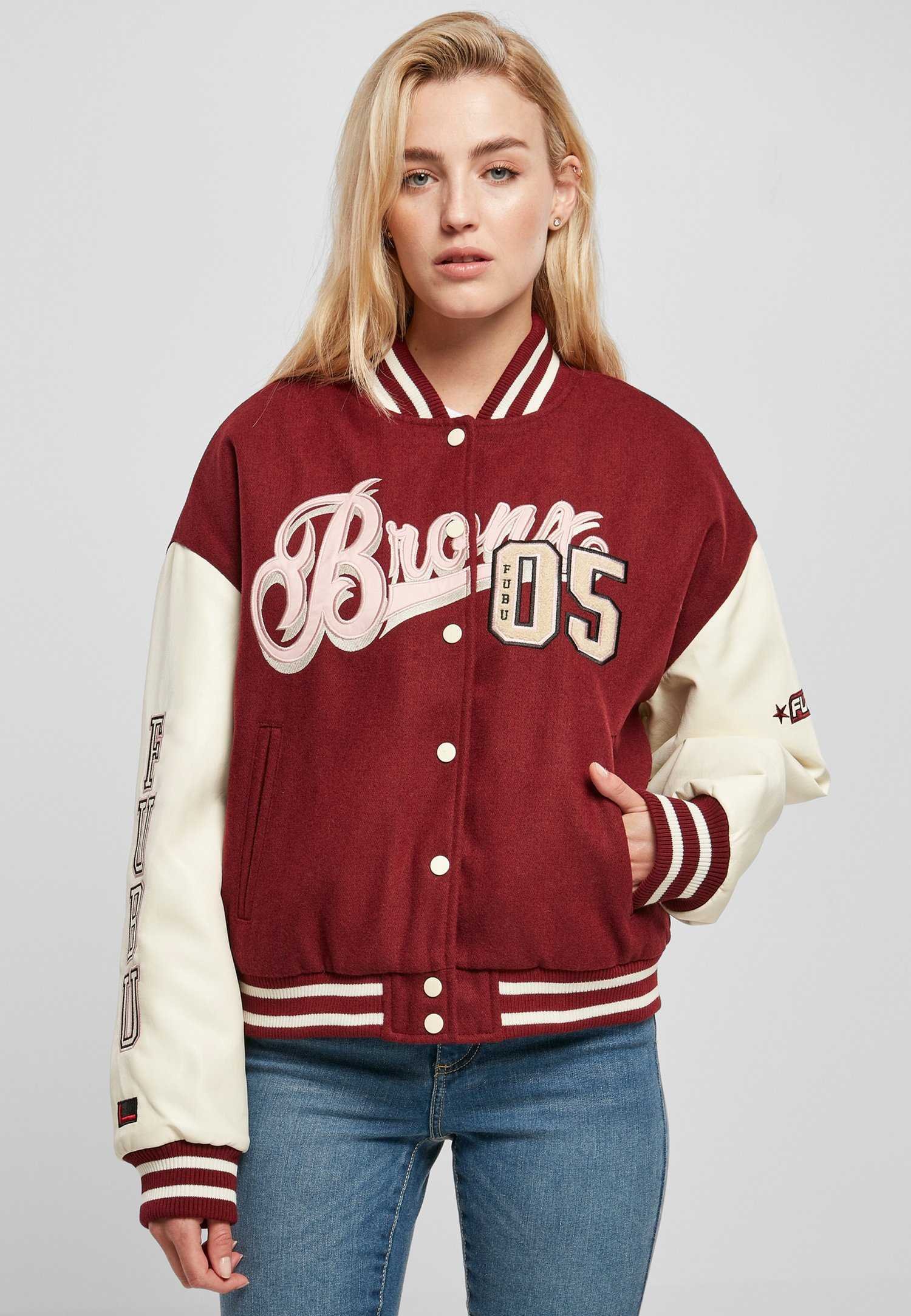 Custom Oversized City Varsity Jacket Women RO-1909-26